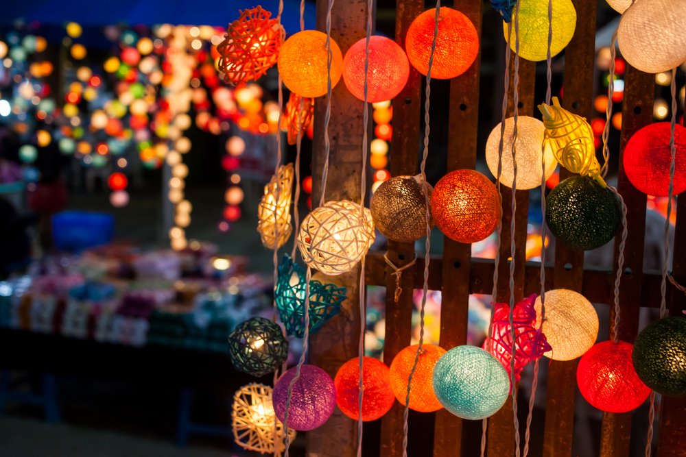 hangulatvilágítás fényfüzérekkel