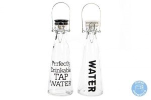 Csatos tároló üveg 500ml kerámia kupakkal